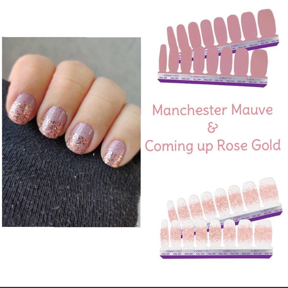 Color Street Glam bundle Manchester Mauve!
